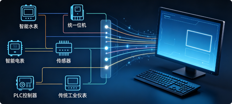 摩尔信使MThings工业物联网平台Modbus调试工具界面截图 图片